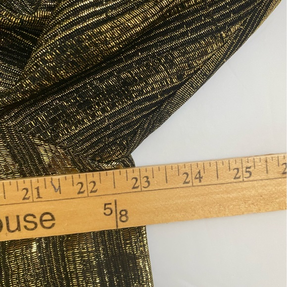 Vintage Gold Metallic Party Jacket by Gilberti - Picture 2 of 11